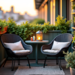 Comment décorer un petit balcon avec style