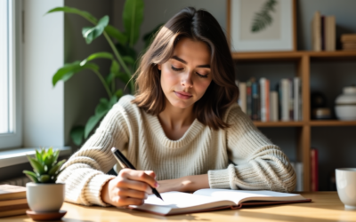 Pourquoi tenir un journal peut-il aider à mettre ses idées au clair