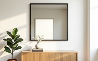 Quelle taille de miroir choisir au-dessus d’un meuble